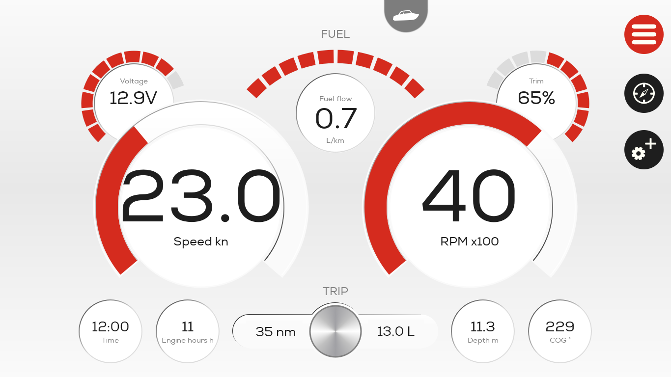 Cross Q is the new infotainment system for Cross boats