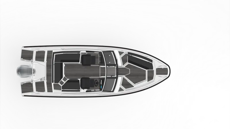 Yamarin Cross 75 BR layout