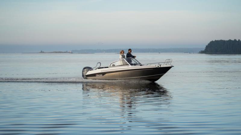 Cross 57 BR is high quality and stylish boat